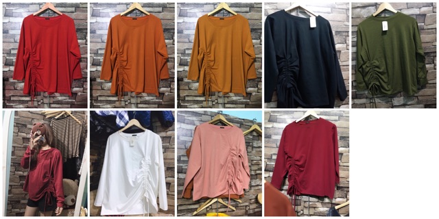 Áo rút dây bigsize. 100kg đổ lại -hình chụp thật | BigBuy360 - bigbuy360.vn