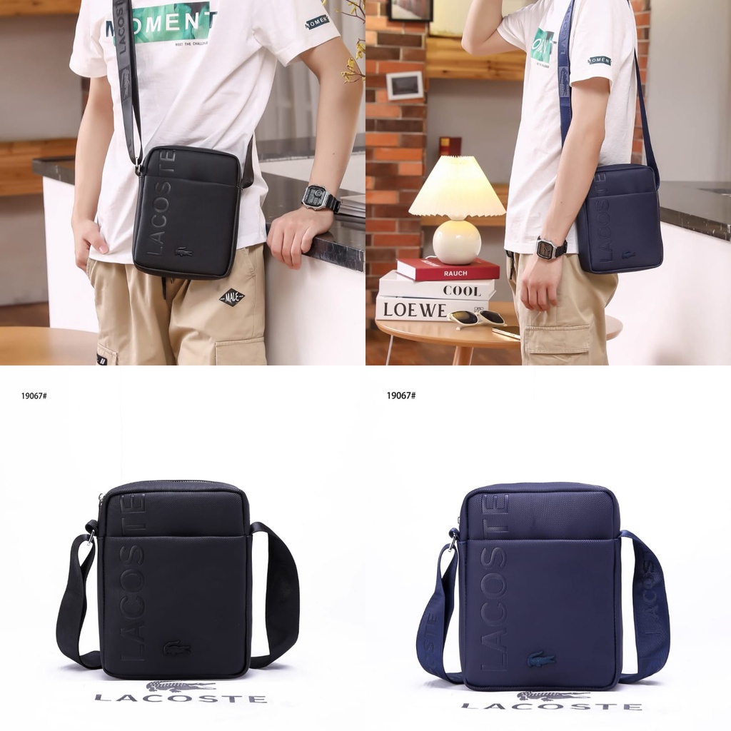 Túi đeo chéo Lacoste 19067 phong cách cổ điển