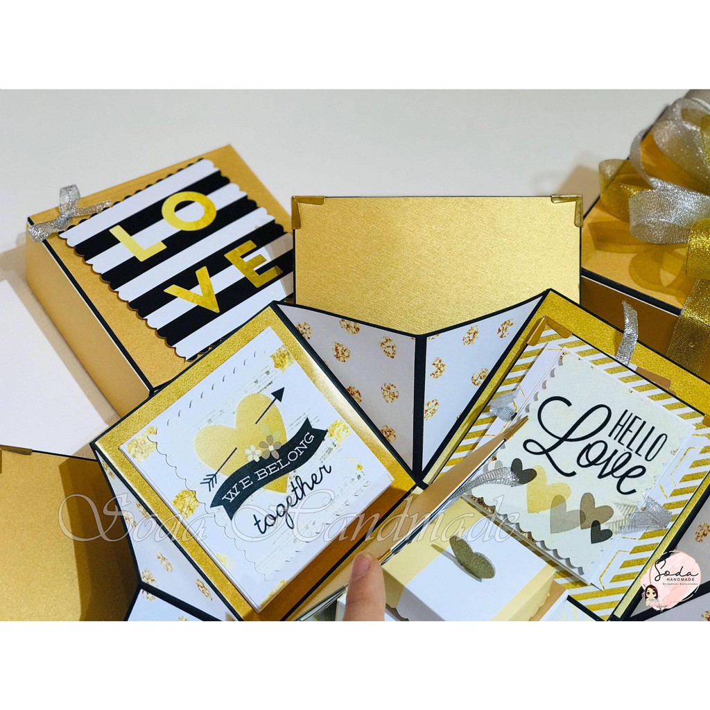 Hộp ảnh tình yêu. Size to 15 cm