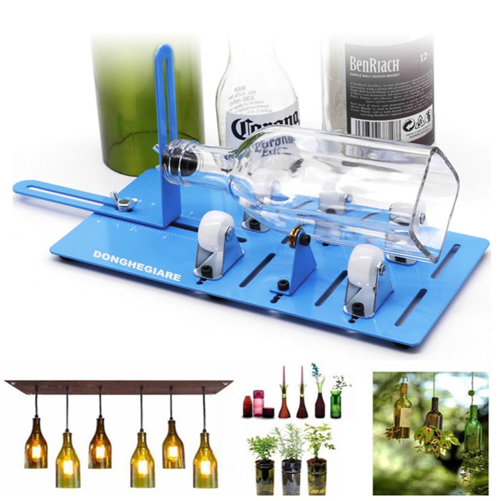Dụng Cụ Cắt Chai Thủy Tinh Thông Minh - Dao cắt chai Làm Đèn Decor Trang Trí Quán Cafe Trà Sữa
