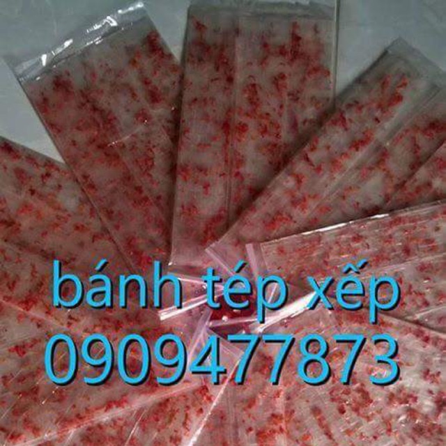 Bánh tép xếp 10 bịch