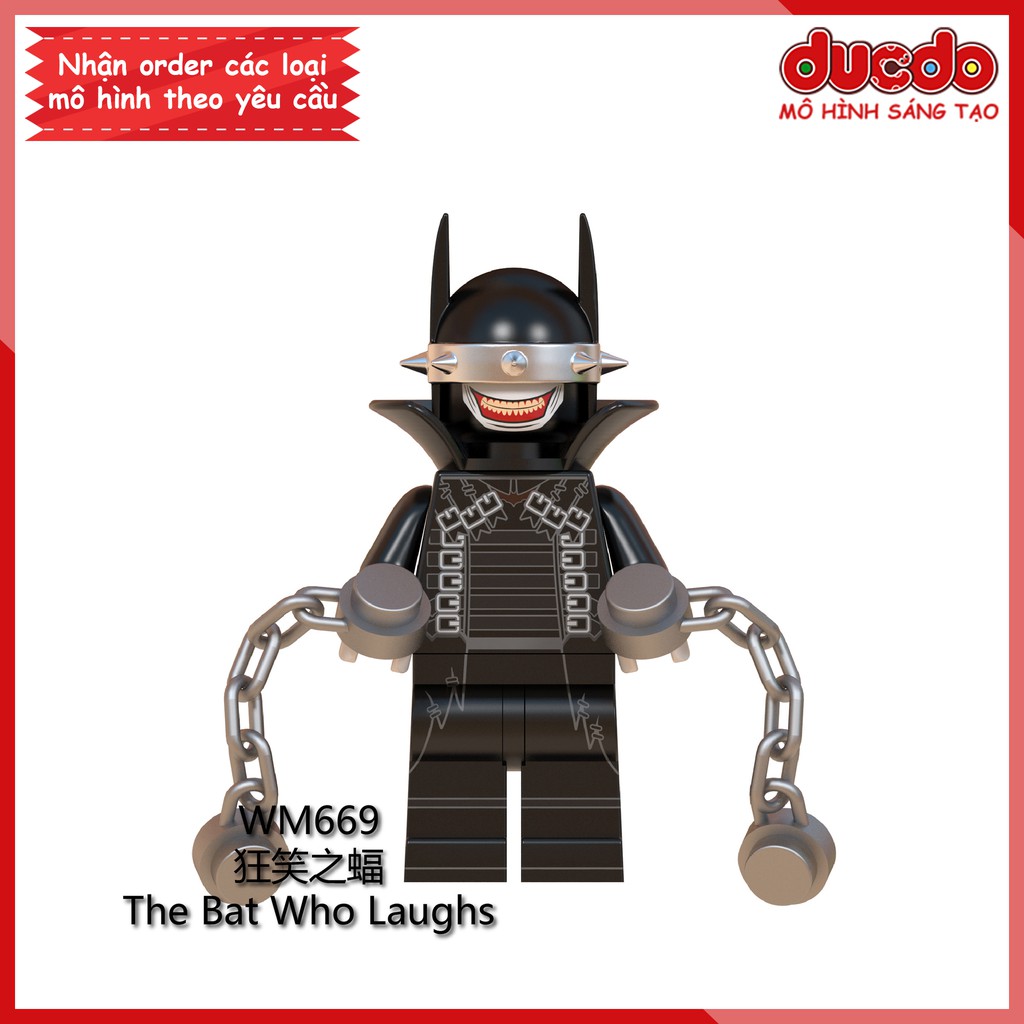 Minifigures các nhân vật Dark Knights Batman tuyệt đẹp - Đồ chơi Lắp ghép Xếp hình Mô hình Mini WM6057