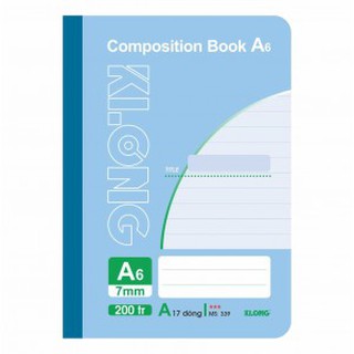 [Combo 5 cuốn] Sổ may KLONG 200tr A6 ; MS: 339