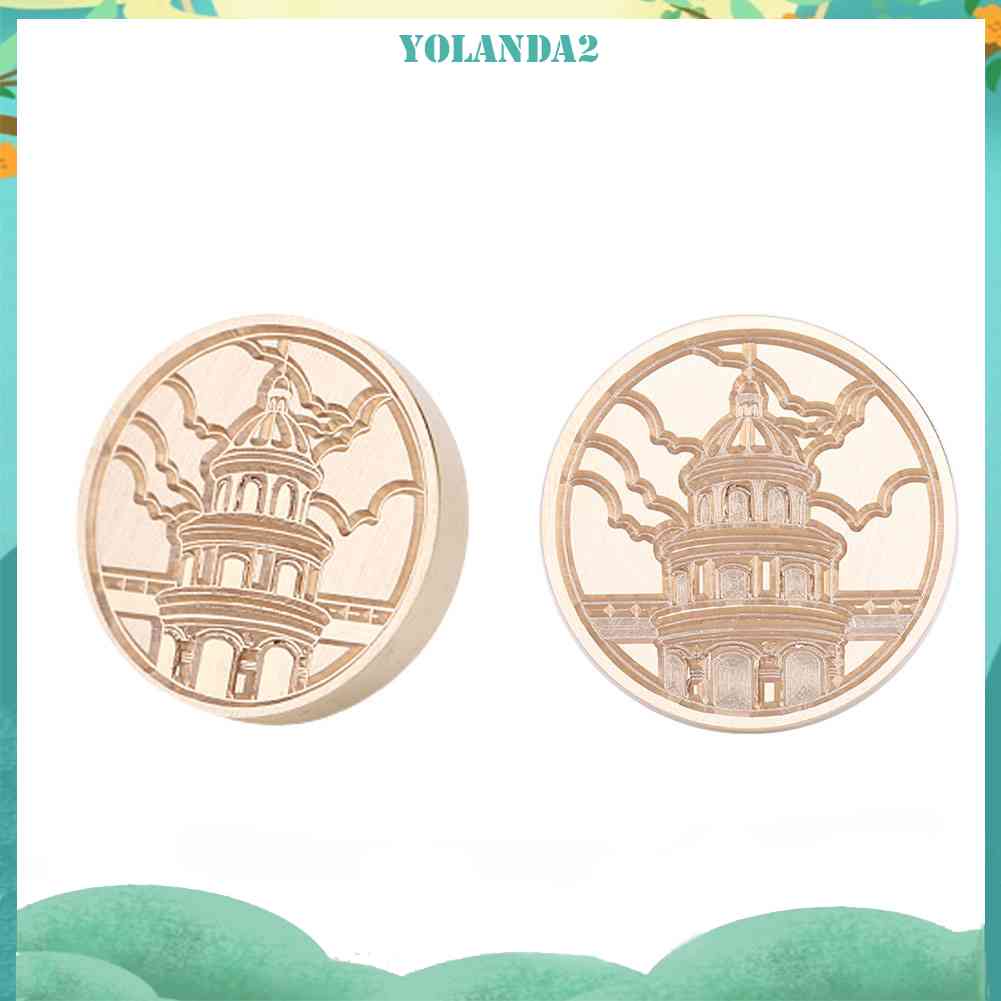 Đầu Con Dấu Bằng Sáp Dùng Làm Thẻ Mời Cưới Phong Cách Retro