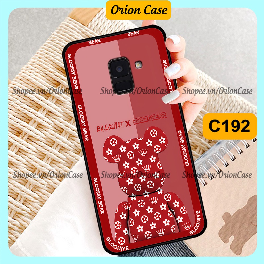 Ốp lưng Samsung A6 2018 - A6 Plus - A8 2018 - A8 Plus in hình bearbrick 3D thời trang, cá tính. ốp chống sốc, bền đẹp