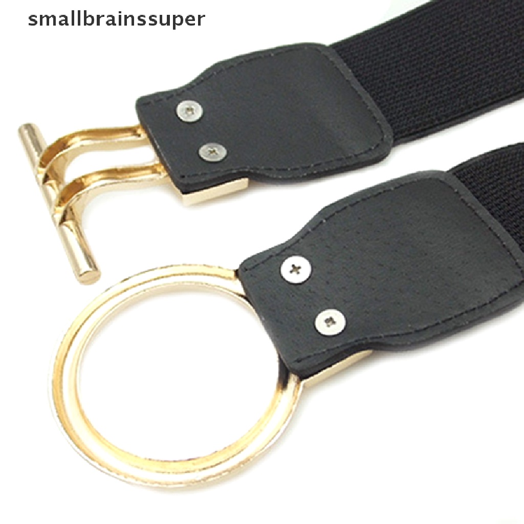 Thắt Lưng Bản Rộng Co Giãn Có Khóa Cài Dùng Mặc Đầm Thời Trang Cho Nữ