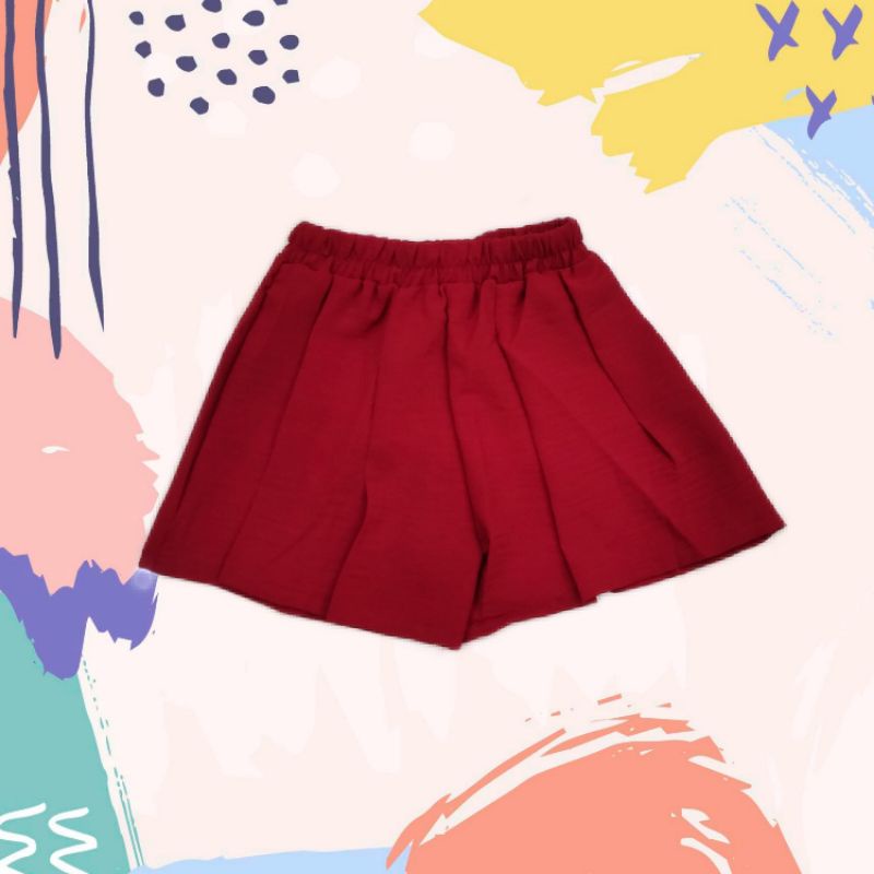 Quần đùi váy bé gái chất đũi nhẹ nhàng mềm mịn cho bé từ 8 đến 18kg