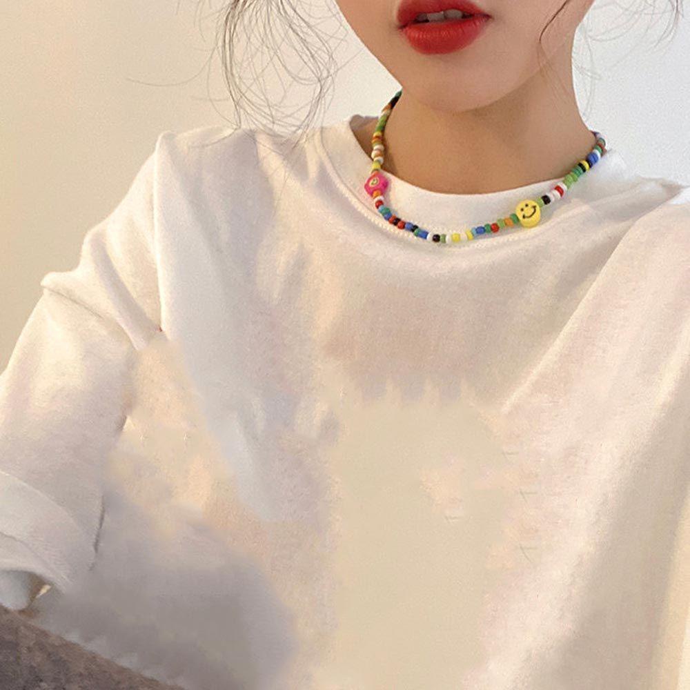 Vòng cổ Chuỗi Hạt Phong Cách Vintage Ngọt Ngào Cho Nữ