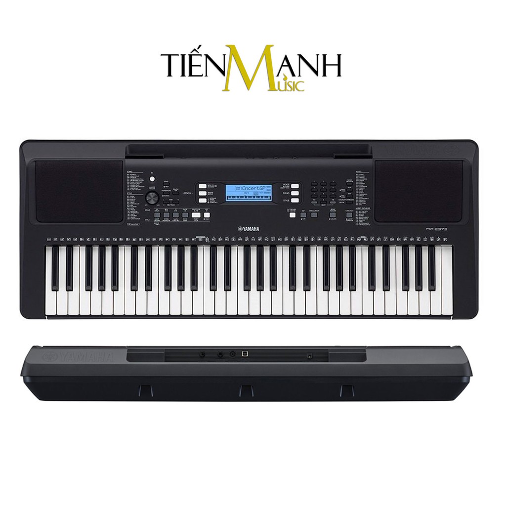 Bộ Đàn Organ Yamaha PSR-E373 - Đàn, Chân, Bao, Nguồn Keyboard PSR E373 Chính Hãng - Có tem chống hàng giả Bộ CA