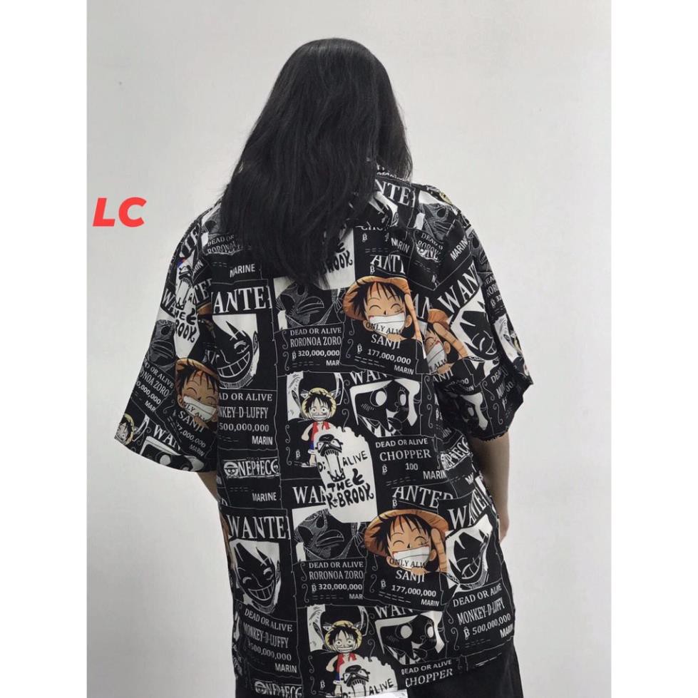 [ảnh thật] Áo sơ mi tay lỡ one piece form rộng kiểu dáng unisex nam nữ chất đẹp mặc siêu mát basic oversize  ྇