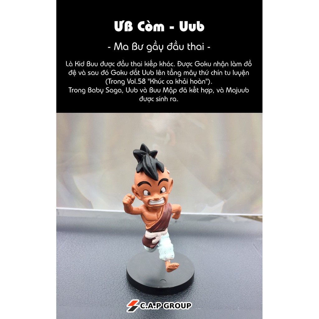 Mô hình nhân vật Dragon Ball Super 7 Viên Ngọc Rồng Songoku chibi - Kiểu 3 Bộ 50