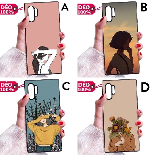 ỐP LƯNG SAMSUNG NOTE 10 PLUS HÌNH NỀN CÔ GÁI VINTAGE