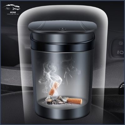 Gạt tàn thuốc lá thông minh, để trên xe oto, dễ dàng vệ sinh,hàng thiết kế, đèn led phát sáng