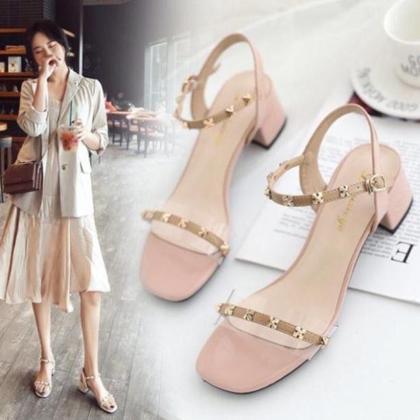 NEW Order sandal quai mảnh đinh tán đế 4.5 phân hàng Quảng Châu