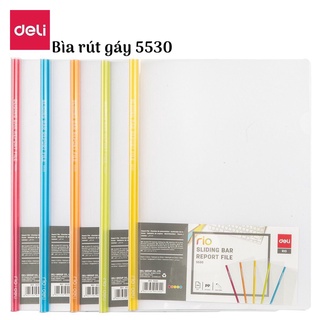 [Ảnh thật] [Có sẵn] FILE RÚT GÁY DELI 5530- PHÙ HỢP CHO HỌC SINH, SINH VIÊN VÀ NHÂN VIÊN VĂN PHÒNG _ VPP ABC VINA