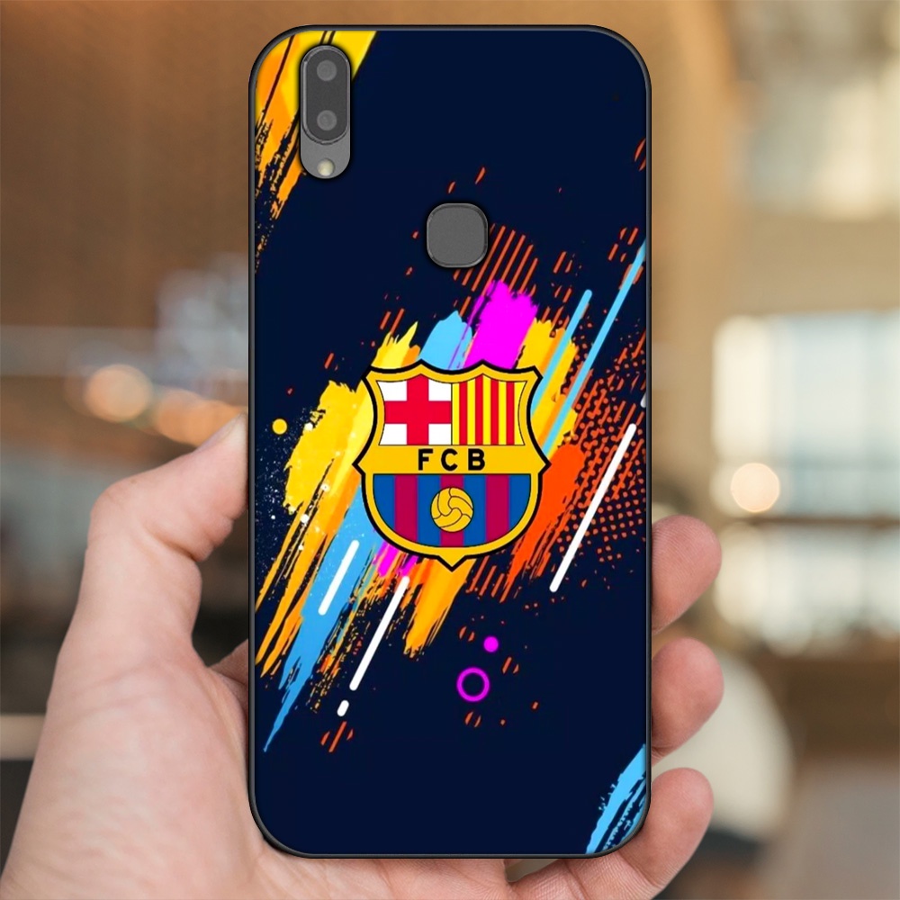 Ốp lưng Vivo V9, Y85, V11i viền đen in hình Barcelona Barca