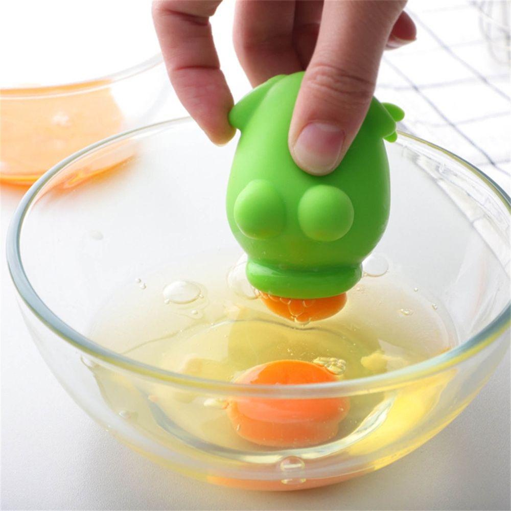 WTTLE Dụng Cụ Tách Lòng Trắng Trứng Gà / Ếch Hoạt Hình Tiện Lợi