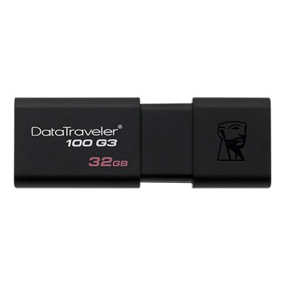 USB Kingston 32GB DT100G3 USB 3.0 Hàng Chính Hãng Bảo hành 5 năm kèm hỗ trợ kỹ thuật miễn phí | BigBuy360 - bigbuy360.vn