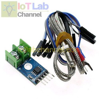 Mạch khuếch đại tín hiệu MAX6675 + đầu dò nhiệt