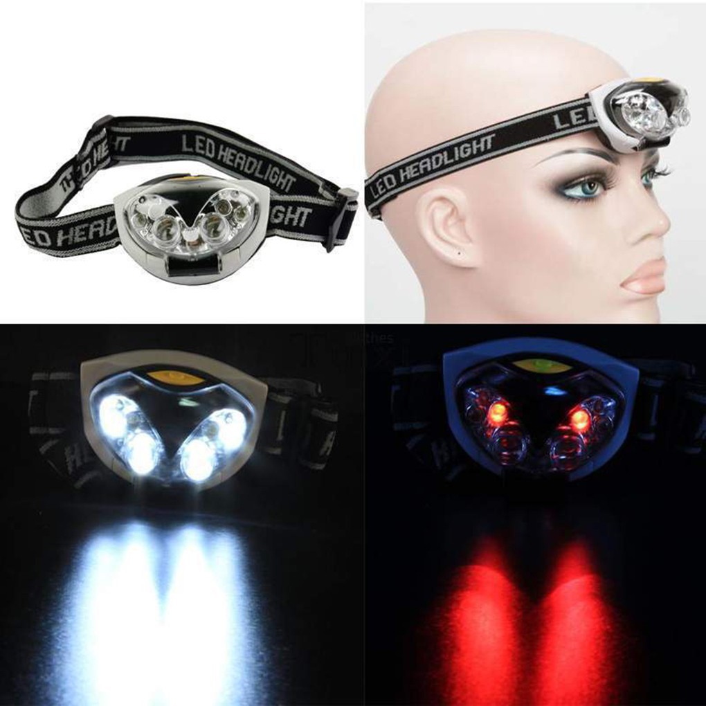 Đèn xe đạp, sử dụng bóng đèn LED, 3 chế độ mức sáng: cực mạnh, yếu, chớp nháy, cho hoạt động leo núi, cắm trại