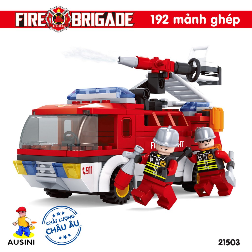 Sở cứu hỏa Ausini 21503 (192 mảnh ghép)