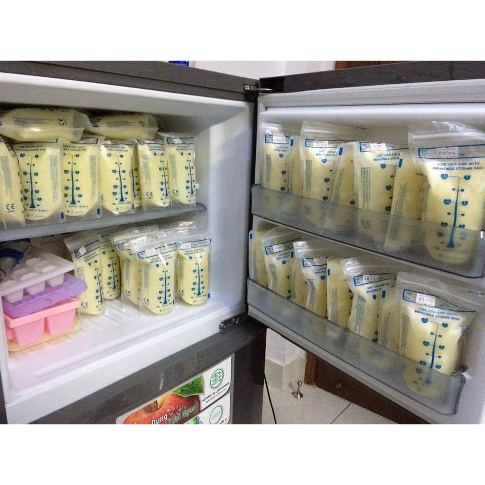 Túi trữ sữa mẹ 210ml Unimom Compact UM870251 - Made in Korea