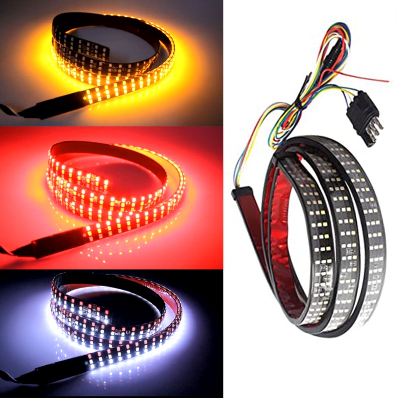 Dây Đèn LED Tín Hiệu Dài 1.2 / 1.5M Linh Hoạt Gắn Đuôi Xe Hơi