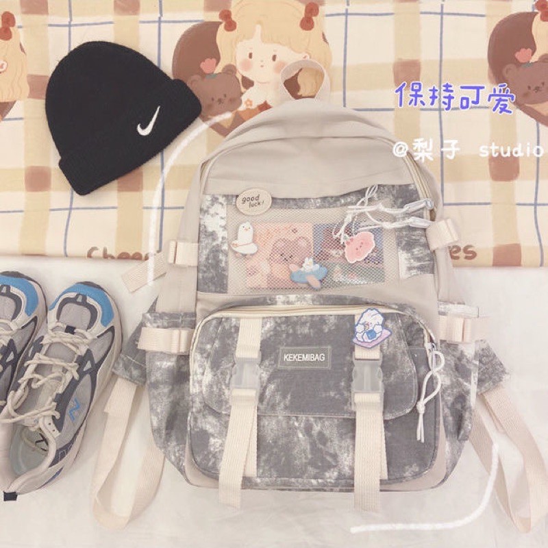 🌈 BALO HỌC SINH MARBLE CHẤT CANVAS🌈 B3