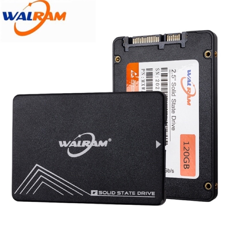 SSD WALRAM, KingSpec 120G cài sẵn win10 hàng new full box chính hãng bảo hành 12th tặng kèm cáp sata new