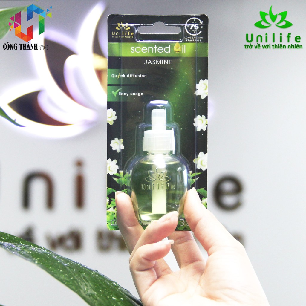 Tinh dầu Hoa Nhài nguyên chất ❄chai 30ml❄ tinh dầu thiên nhiên nguyên chất hương Hoa Nhài Unilife - CHÍNH HÃNG