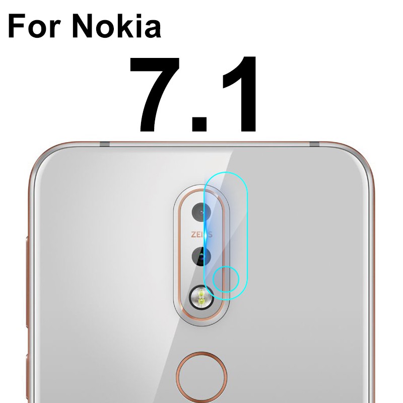 Kính cường lực bảo vệ camera cho điện thoại Nokia 5.1 7 Plus 7.1 8 siroc1