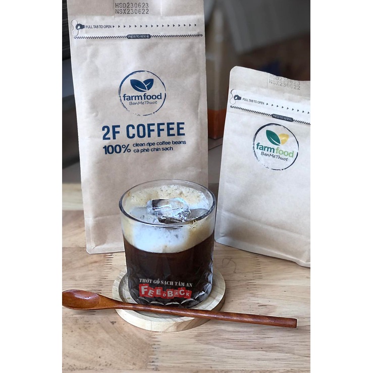 Muỗng Gỗ Nhãn D21, Khuấy Sinh Tố, Cocktail, Nước Cam, Nước Chanh... Gỗ Nhãn Nguyên Khối, Chiều Dài 21cm