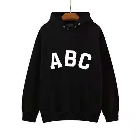 Áo hoodie bo gấu lót lông ABC (tTẶNG QUÀ) nam nữ phom rộng có mũ thu đông có BIG SIZE | BigBuy360 - bigbuy360.vn