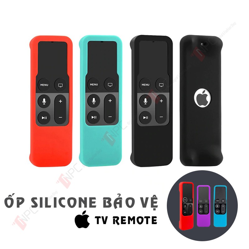 Ốp Silicone Bảo Vệ Remote Apple TV Chống Va Đập Trầy Sước Dành Cho Apple TV Gen 4 | Gen 5