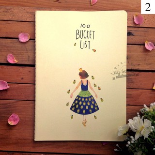 Vở kẻ ngang B5 100 Bucket Lists