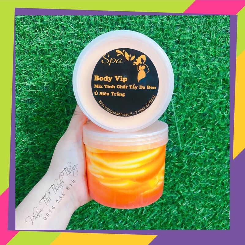 [FREE SHIP] 500Gr CỐT TẨY BẠCH - BODY VIP MIX TINH CHẤT TẨY THÂM - CỐT THÁI MIX CAO CẤP TRẮNG NHANH SAU 7 NGÀY