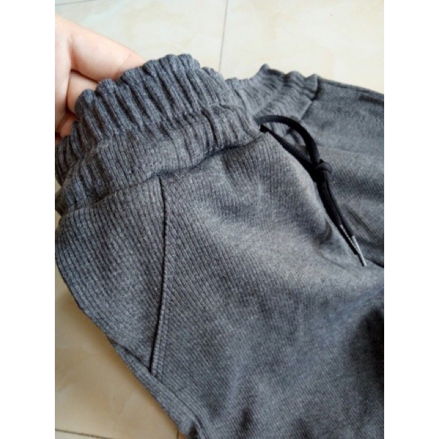 Quần jogger Len tăm