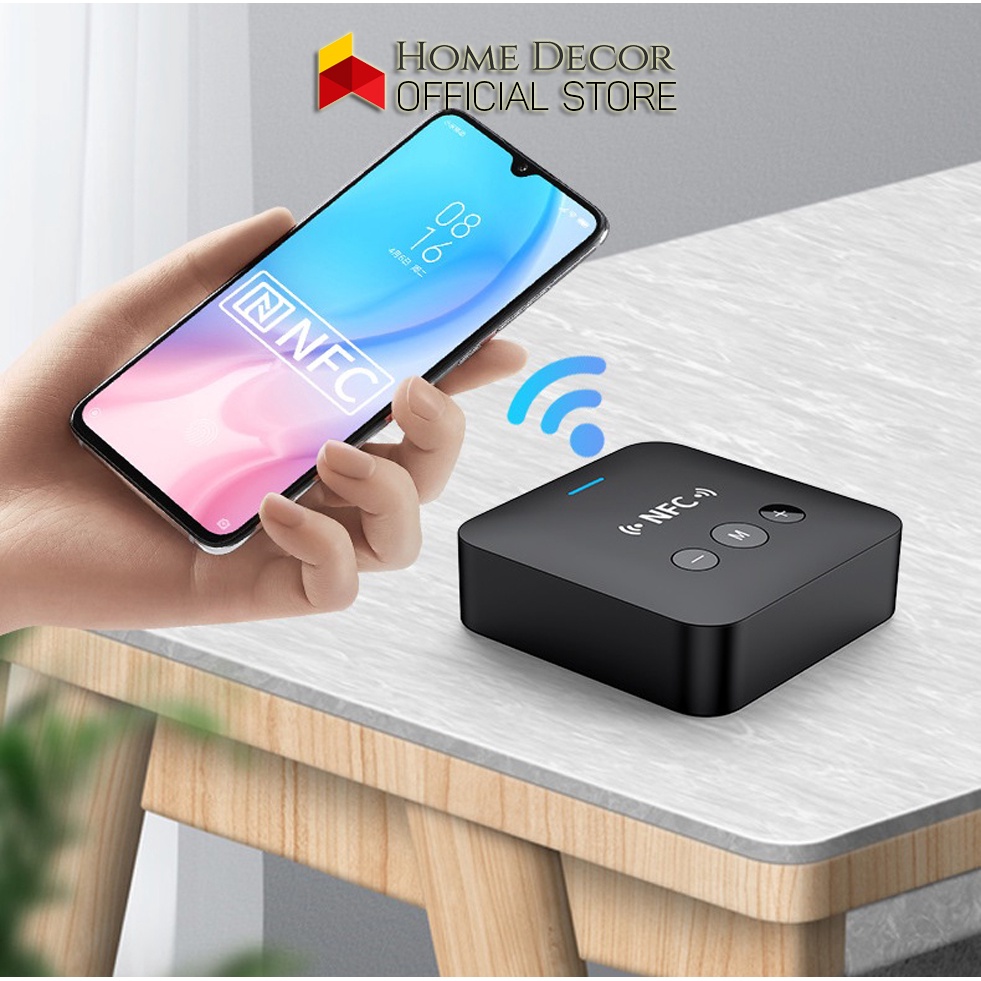 Thiết Bị Thu Phát Âm Thanh Không Dây BT 5.0 Thẻ TF AUX RCA Bluetooth A10 HOMESTORE