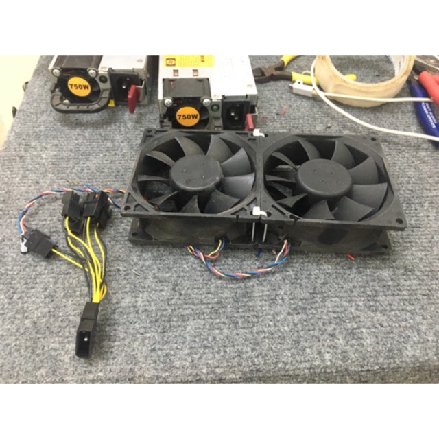 Bộ quạt mod VGA, Fan bi đôi server