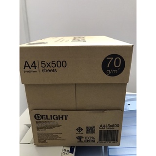 Thùng giấy A4 Delight (5 gram) định lượng 70