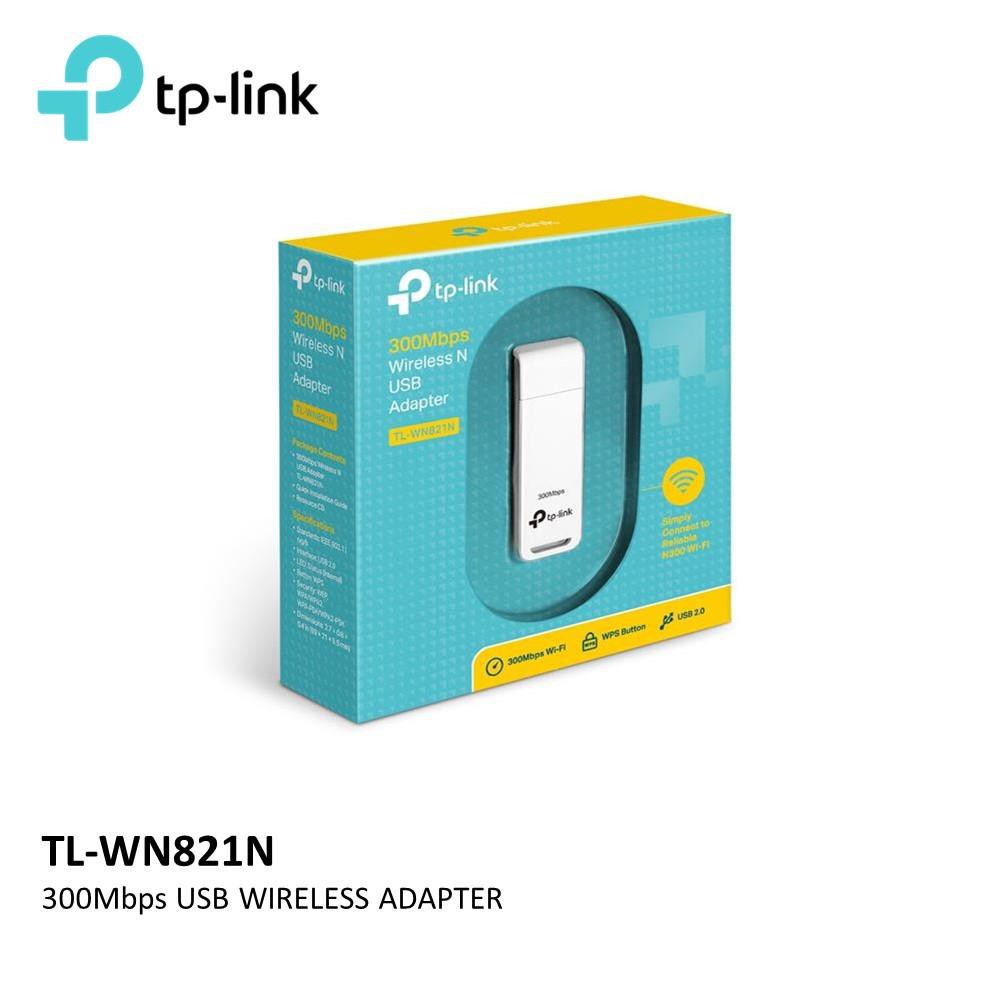 USB Wifi Chuẩn N TP-Link TL-WN821N Tốc Độ 300Mbps