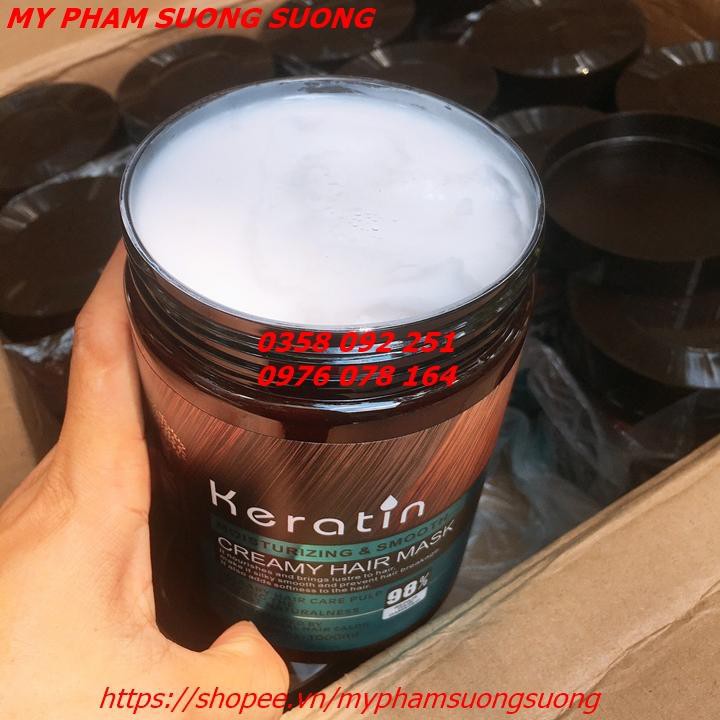 Ủ tóc Keratin Creamy Hair Mask 1000ml