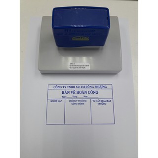 Dấu Hoàn Công Liền Mực