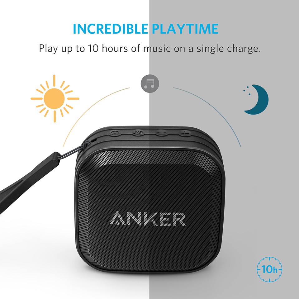 [Mã ELHACE giảm 4% đơn 300K] Loa bluetooth di động ANKER SoundCore Sport chống nước - A3182-Hãng phân phối chính thức