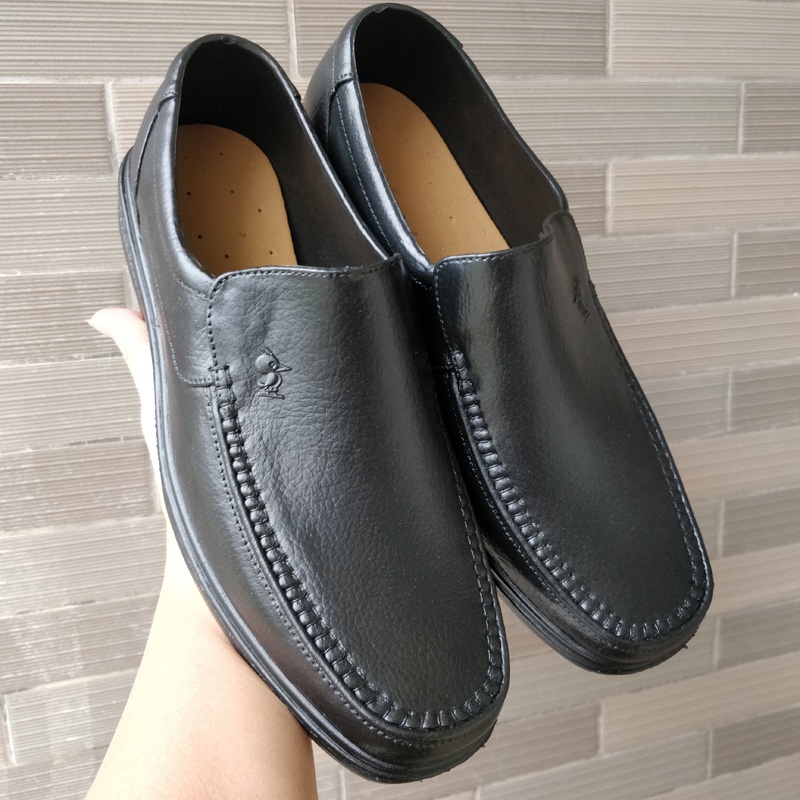 Giày Bốt Cao Su Giả Da Cỡ Lớn Chống Trượt / Thấm Nước Tiện Dụng Cho Nam Giày dép đầu bếp