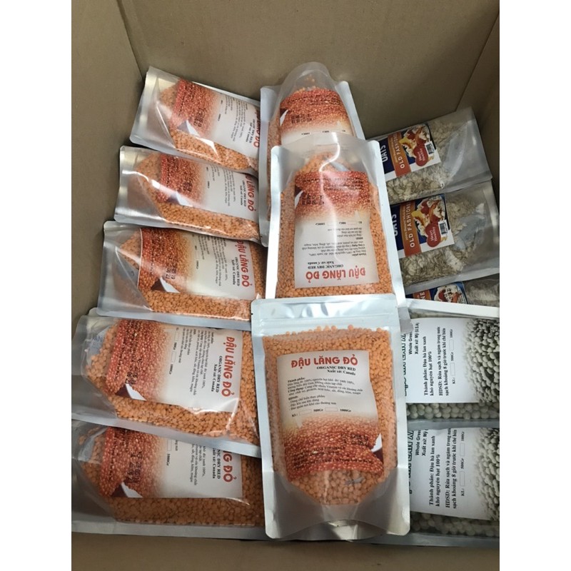 500g Đậu lăng đỏ Canada