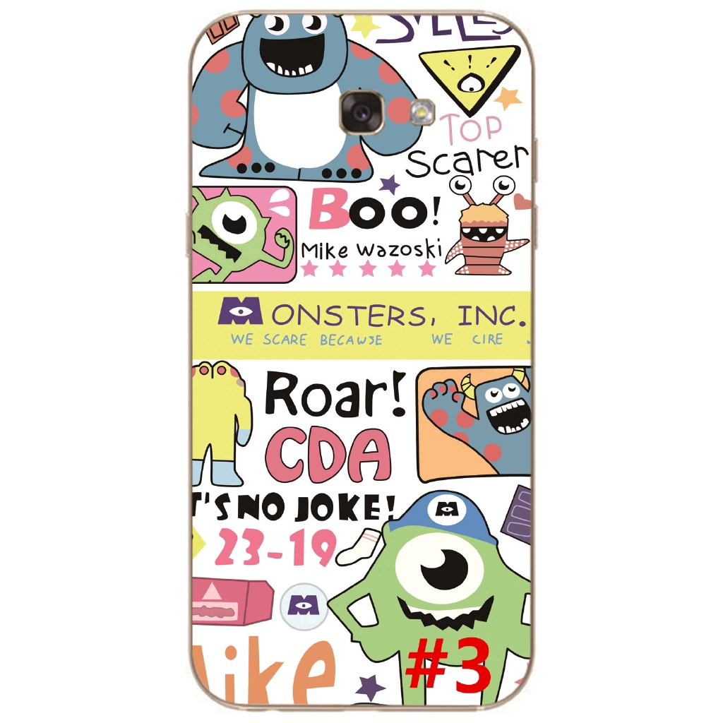 Ốp lưng TPU mềm hình quái vật cho Samsung Galaxy A7/A5/A3 2017 /A720/A520/A320 | BigBuy360 - bigbuy360.vn