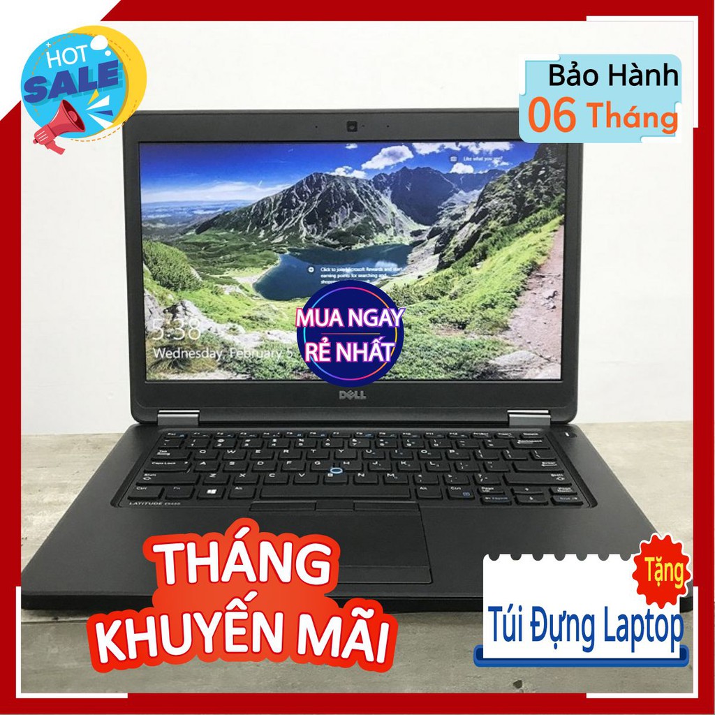 Laptop Văn Phòng Dell Latitude E5450 Core i5 5300U, 4GB, 120GB, 14 inch