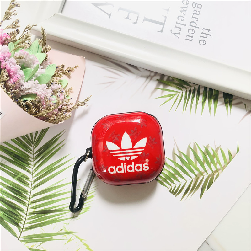 Samsung Galaxy Buds 2 / Buds Pro / Buds Live Ốp điện thoại TPU silicon mềm chống sốc có móc khóa cho hộp sạc tai nghe