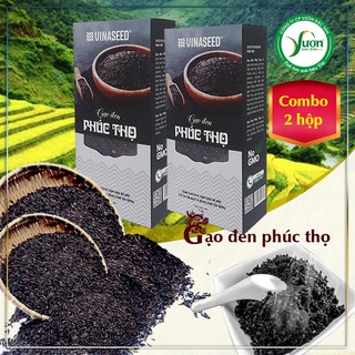 Combo 5kg Gạo Phúc Thọ gạo lứt đen ( Hộp 1kg) - NPP Tâm Dược Thảo
